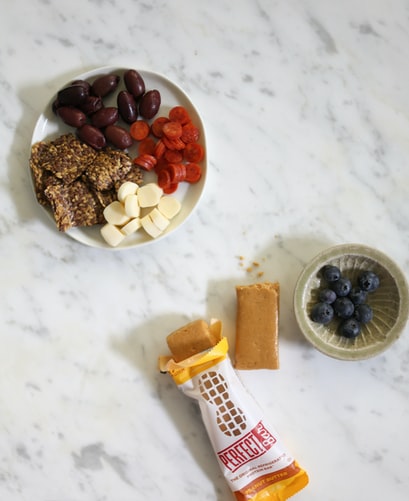 protein bar with fruits