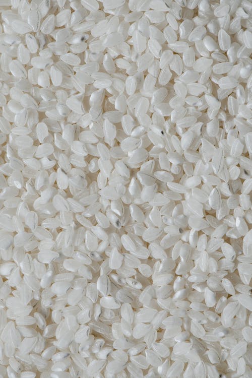 Close-up-shot-of-grains-of-rice