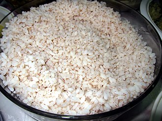 Matta-rice-cooked