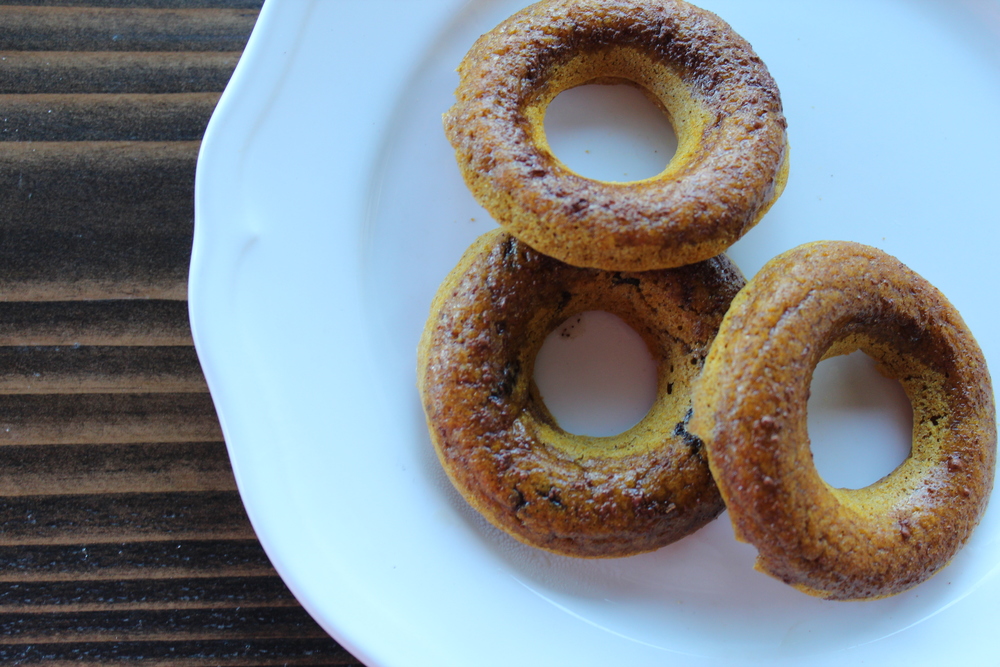 These simple, healthy donuts are a treat, no tricks!